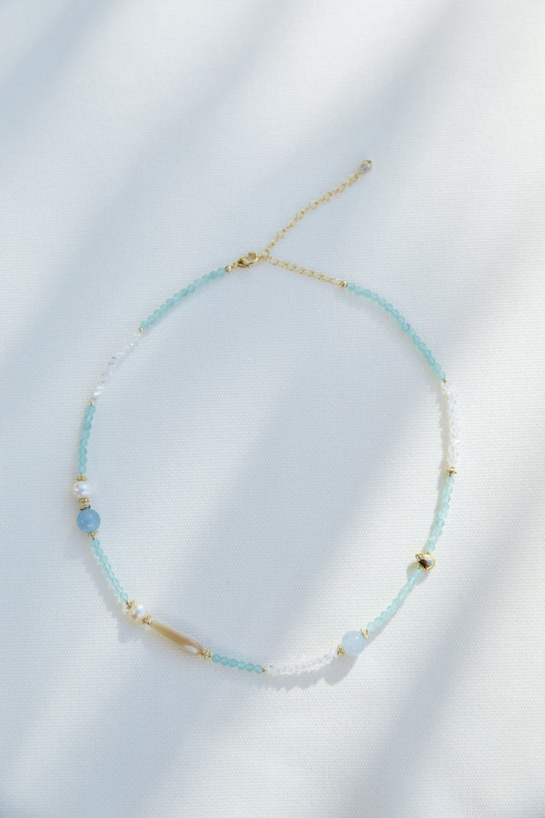 Coral Reef Necklace Gold