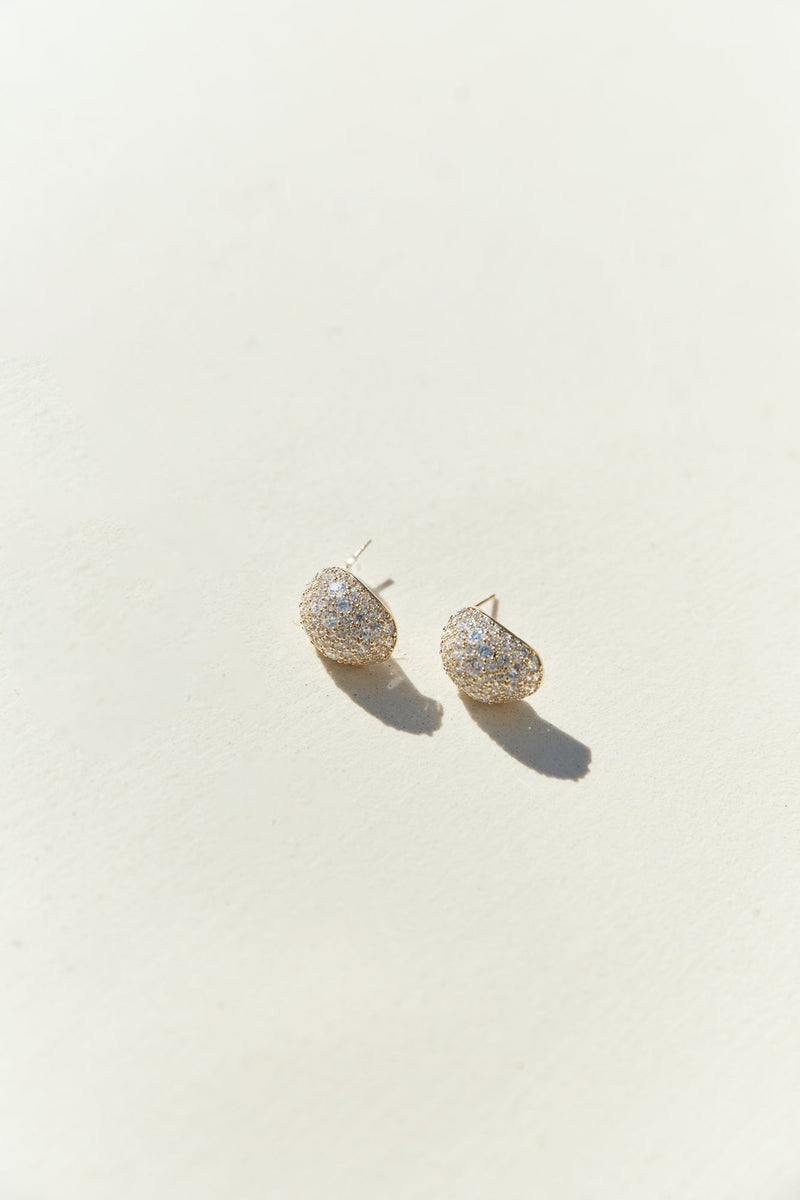 Shimmer Secret Earrings Gold
