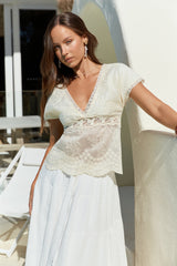 Sweet Salvation Top White