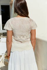 Sweet Salvation Top White