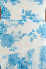 Ocean Mist Midi Dress Blue