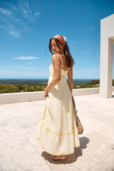 Fully Invested Maxi Dress Yellow