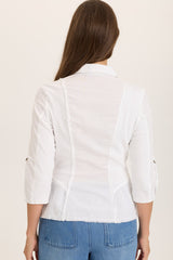 Wexel Poplin/Stretch Fitted Cargo Jacket