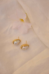 18k Gold Plated Celebratory Drinks Earrings Gold