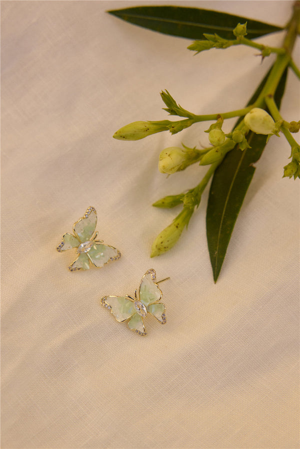 18k Gold Plated Whimsy Earrings Gold