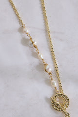 18K Gold Plated Most Divine Necklace Gold