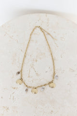 Sea Salt Necklace Gold