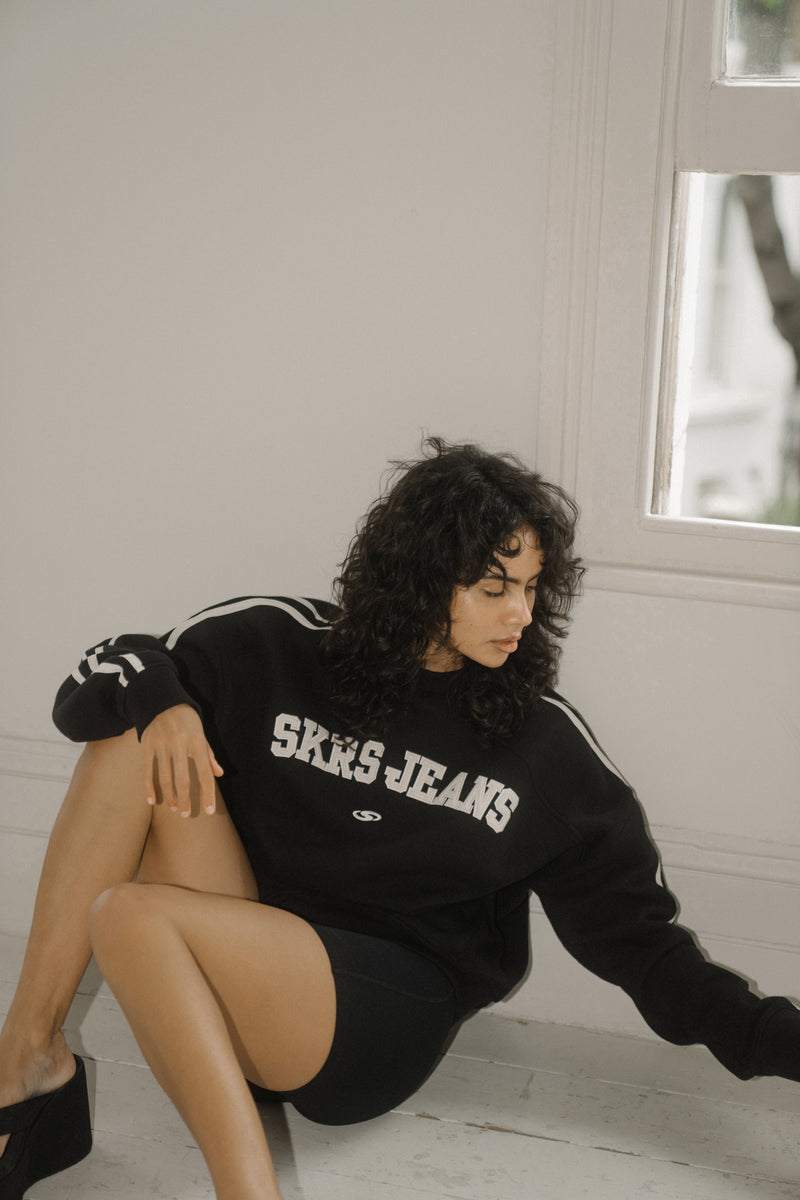 SKRS Jeans Sweatshirt in Carbon