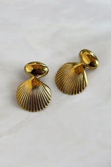 Vivienne Shell Stud Earrings