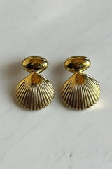 Vivienne Shell Stud Earrings
