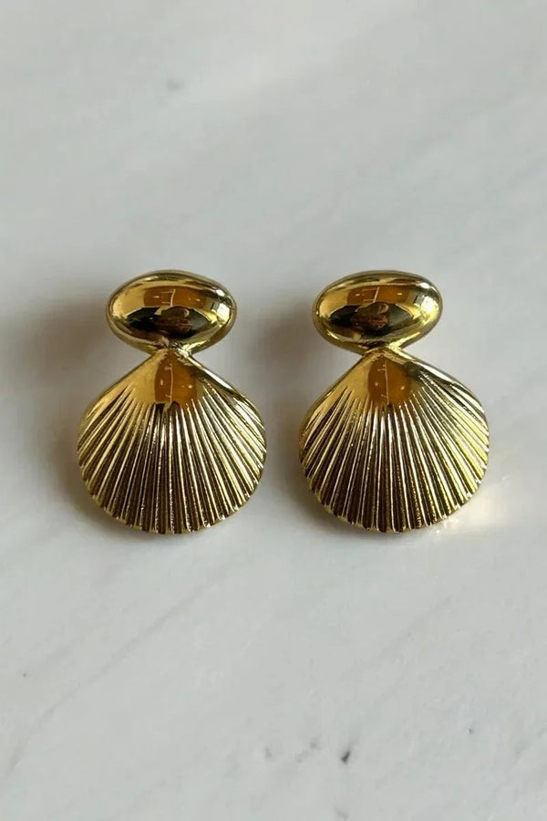 Vivienne Shell Stud Earrings