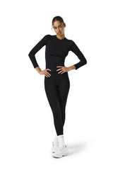Active Long Sleeve Top in Jet