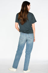 Willie Nelson Rose Frame Boyfriend Tee