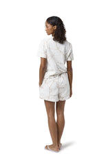 Ranch Shrunken Tee in Milk