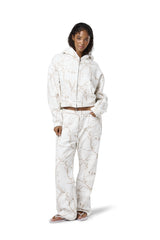 Ranch Straight Leg Sweatpants in Milk