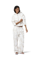Ranch Straight Leg Sweatpants in Milk