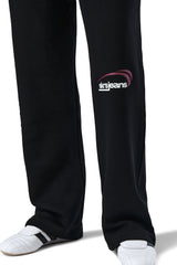 Staten Logo Wide Leg Sweatpants
