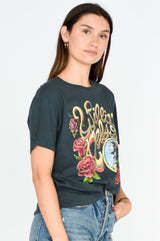 Willie Nelson Rose Frame Boyfriend Tee