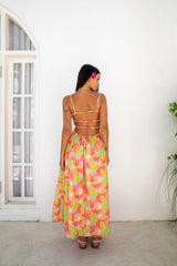 FORTUNATE ONE In Bloom Maxi Dress Floral