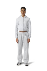 Fitted Zip up Hoodie in Passive