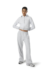 Fitted Zip up Hoodie in Passive