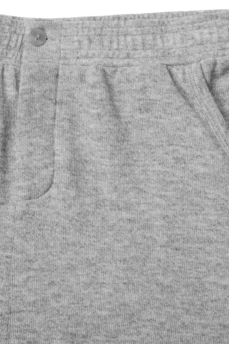 Slacks Soft Short in Light Grey