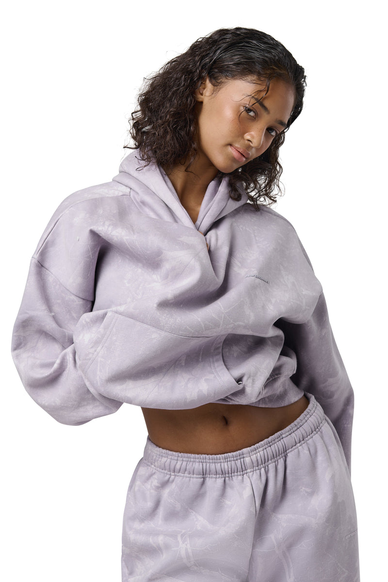 Ranch Shrunken Hoodie in Lilac