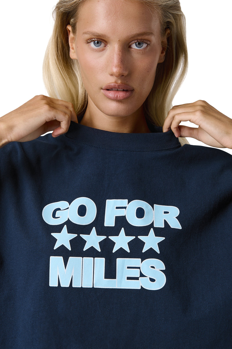 Miles Graphic Oversized Tee