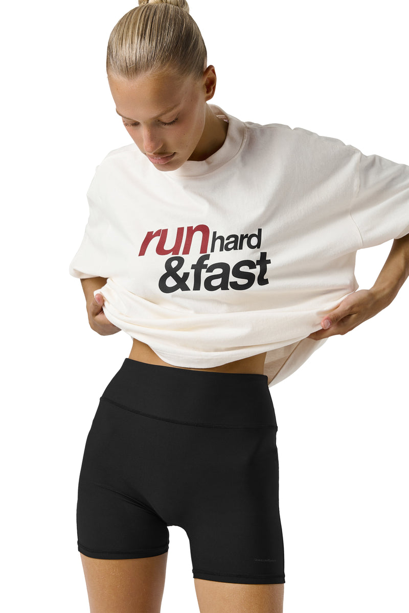 Runner Graphic Oversized Tee