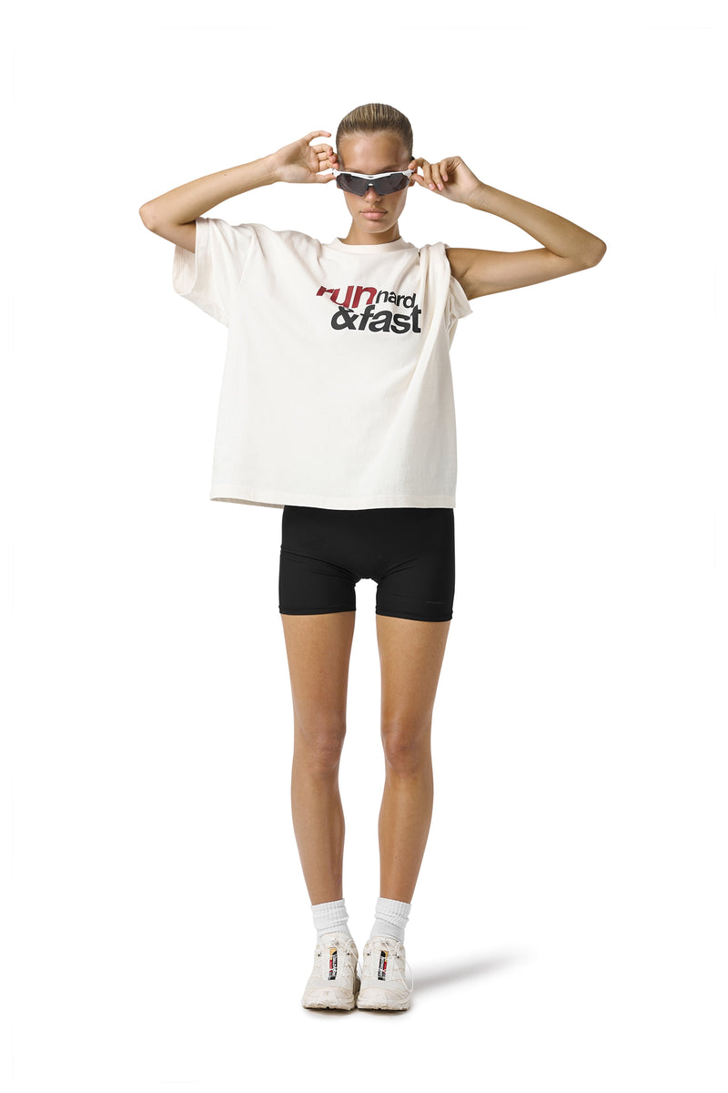 Runner Graphic Oversized Tee