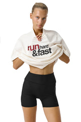 Runner Graphic Oversized Tee