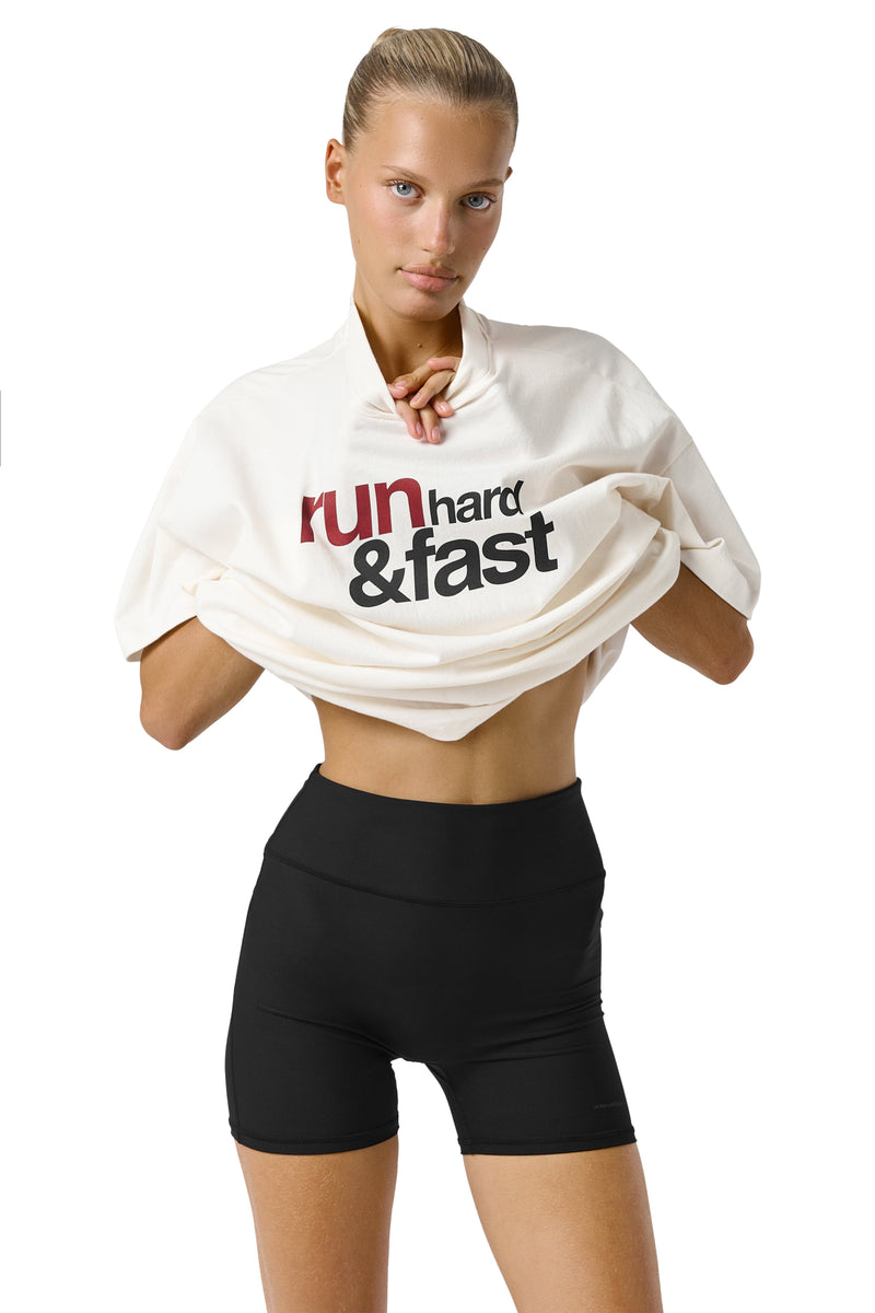 Runner Graphic Oversized Tee
