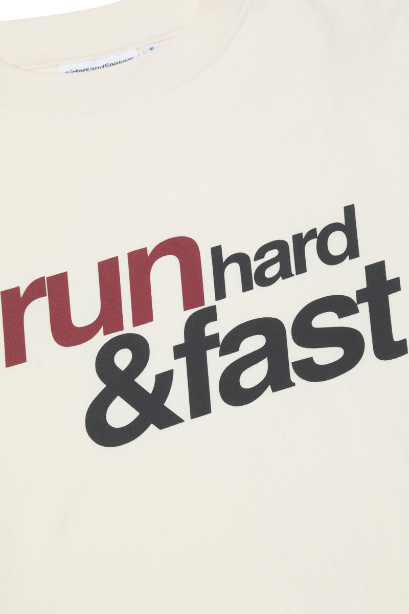 Runner Graphic Oversized Tee