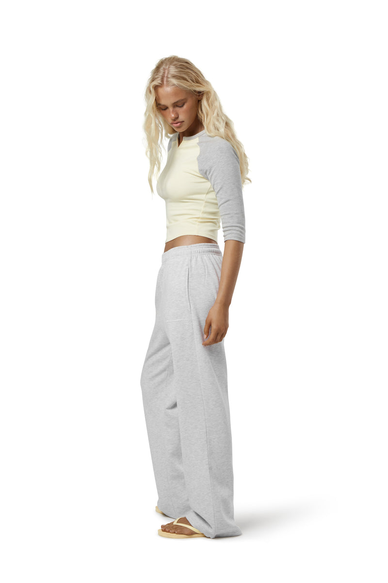 Pip Raglan Top in Butter Yellow
