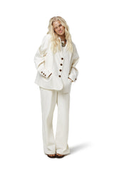 Frankie Linen Blazer in Natural