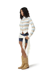 Stilly Button Knit Top