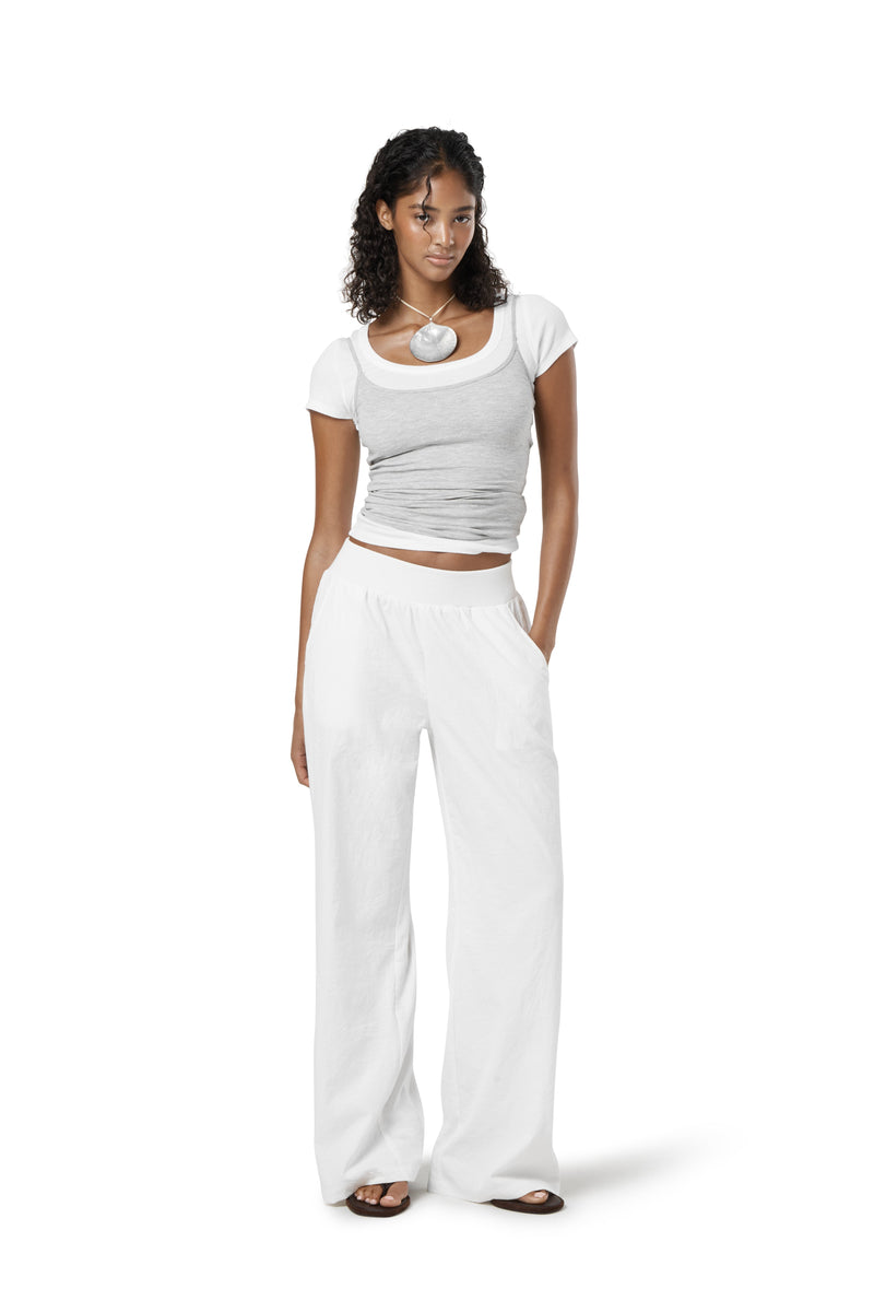 Sway Lightweight Pant in White