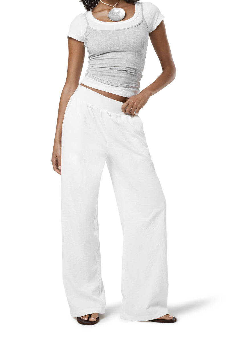 Sway Lightweight Pant in White