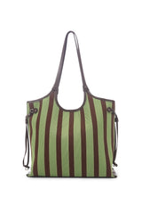 Augustine Stripe Tote