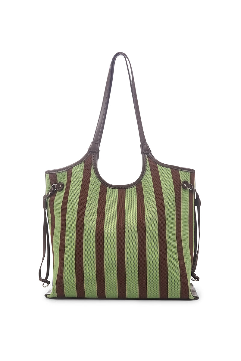 Augustine Stripe Tote