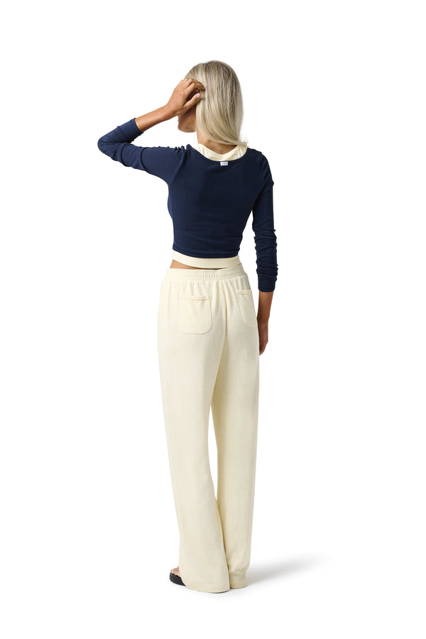 Slacks Soft Trouser in Butter Yellow