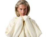 Trademark Shrunken Zip Up in Butter Yellow