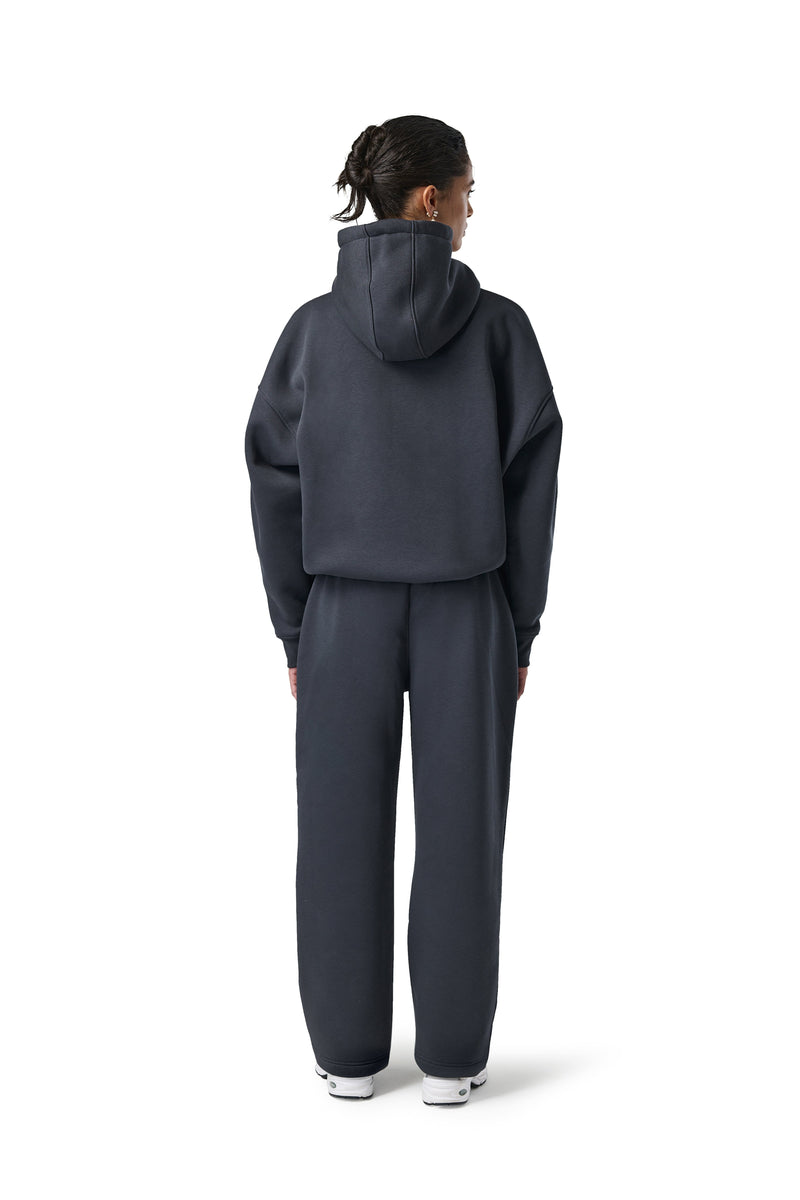 Seekers Motif Wide Leg Sweatpants in Skipper