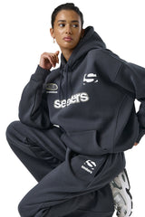 Seekers Motif Hoodie in Skipper