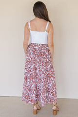 Roseanne Tropical Midi Skirt