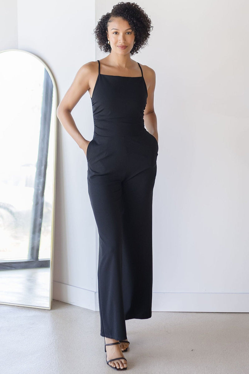 Juniper Square Neck Knit Jumpsuit