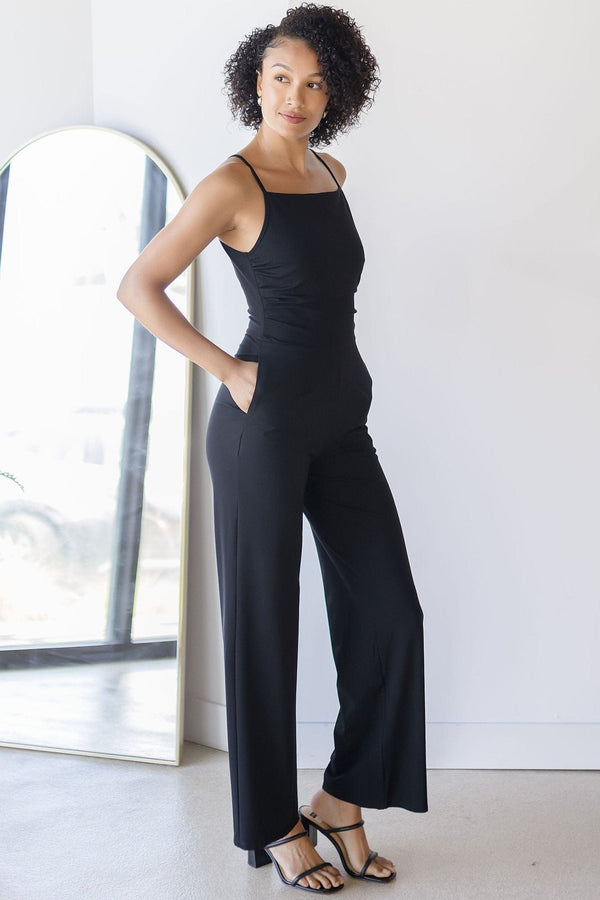 Juniper Square Neck Knit Jumpsuit
