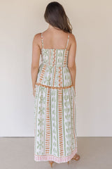 Desert Sun Cut Out Midi Dress