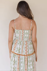 Desert Sun Cut Out Midi Dress