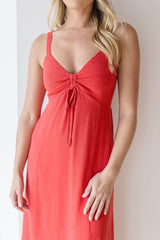 Cairo Linen Midi Dress
